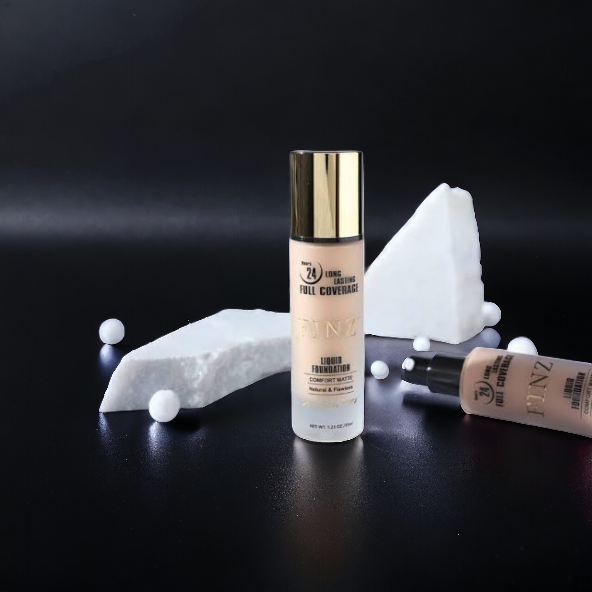 FINZ 24 Hours Long Lasting Full Coverage Liquid Foundation