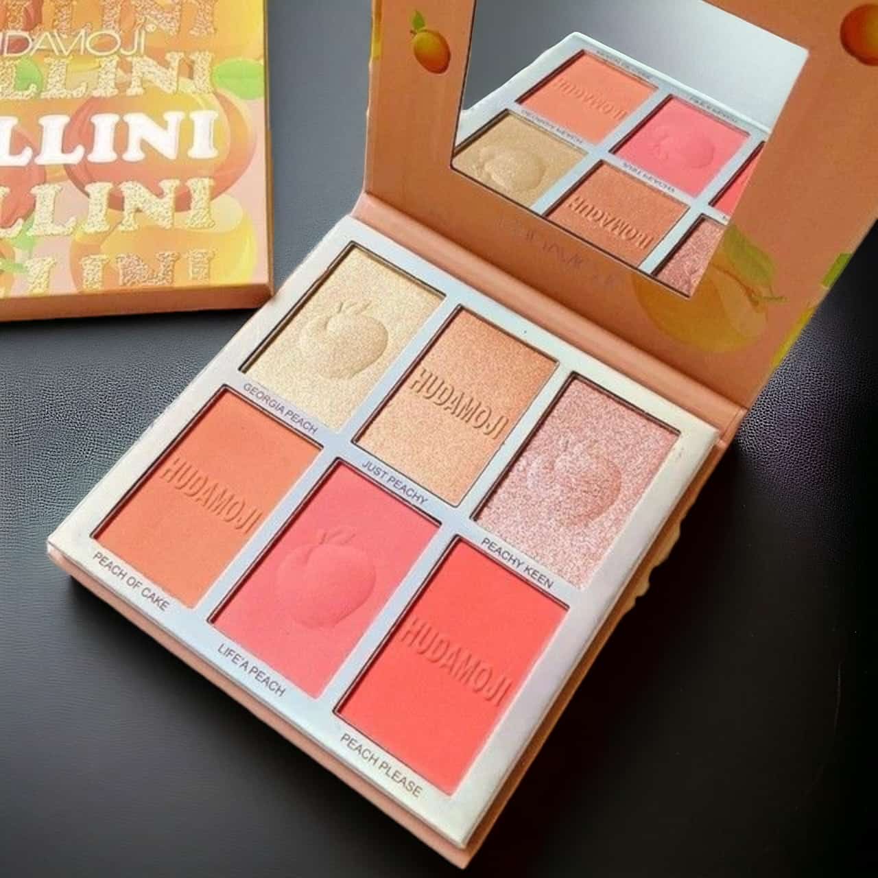 HUDAMOJI - Bellini Blush And Highlighter Palette