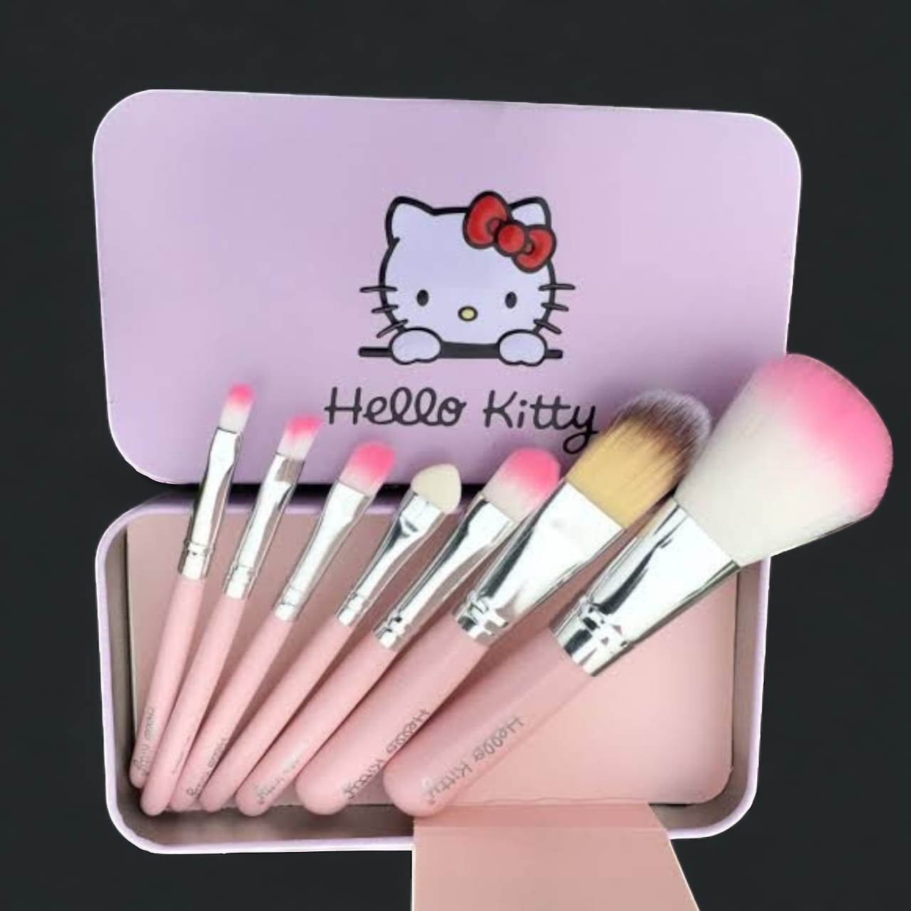 Hello Kitty Makeup 7 Brushes Set