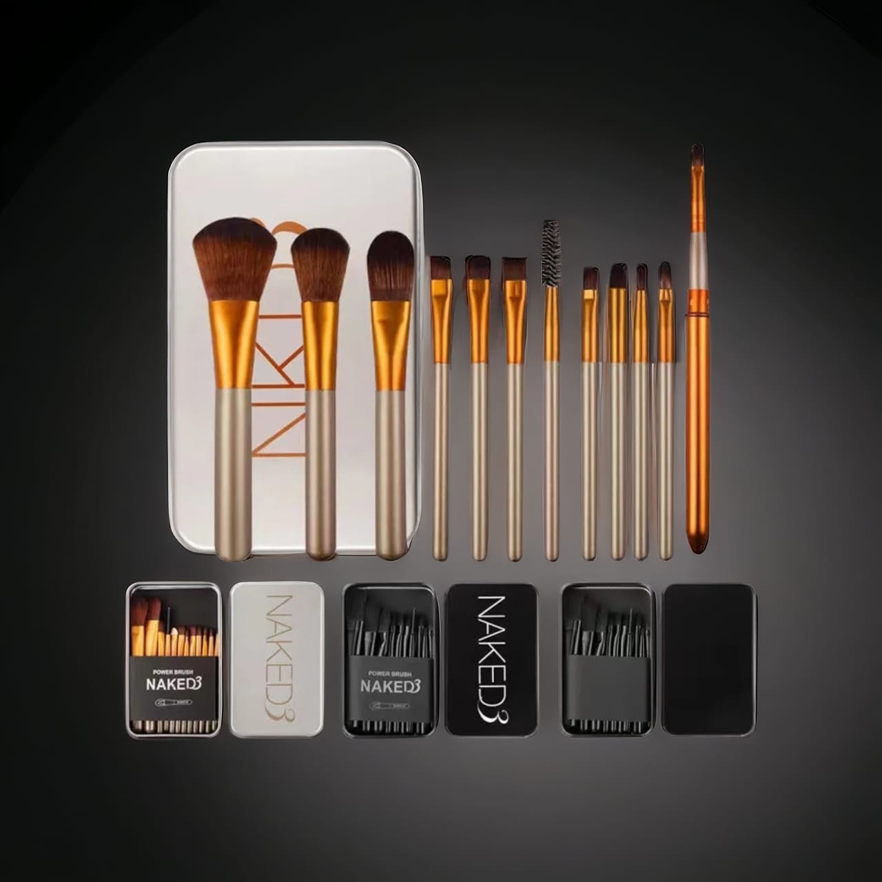 Naked 12 Brushes Box Set